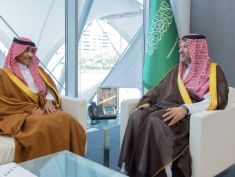 الأمير فيصل بن سلمان يستقبل وزير الإعلام